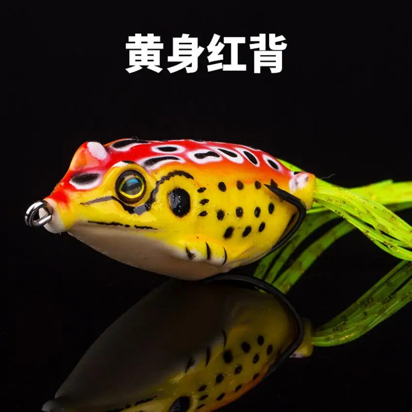 Lifelike Soft Small Jump Frog Fishing Bait