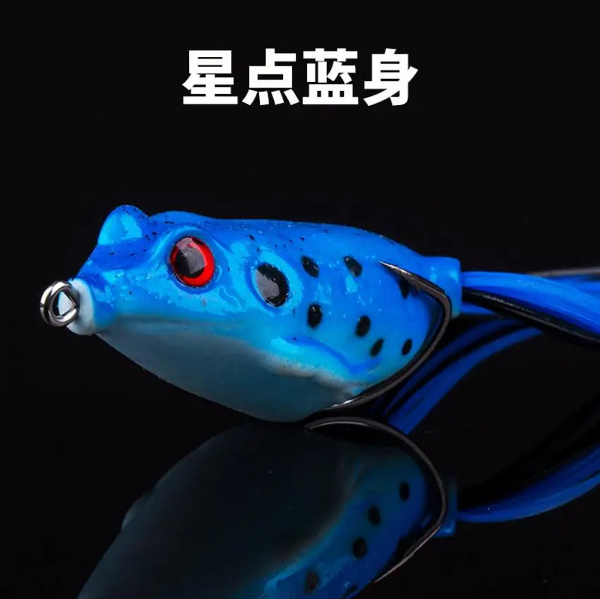Lifelike Soft Small Jump Frog Fishing Bait