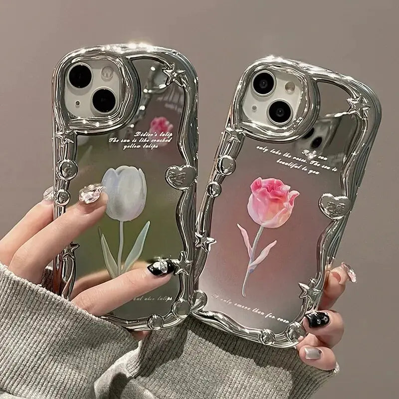 Luxury Gradient Tulip Phone Case