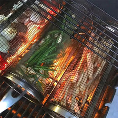 20cm/30cm New BBQ Basket Stainless Steel