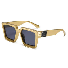 Europe And The United States Bounce Sunglasses Large Square Sunglasses