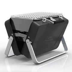 Portable Camping BBQ Folding Charcoal Stainless Steel Grill