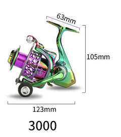 Spinningwheel Reel Fishing Aluminium