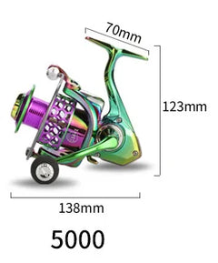 Spinningwheel Reel Fishing Aluminium