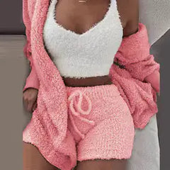 Womens Fuzzy Lounge Suit