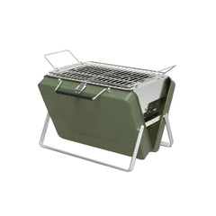 Portable Camping BBQ Folding Charcoal Stainless Steel Grill